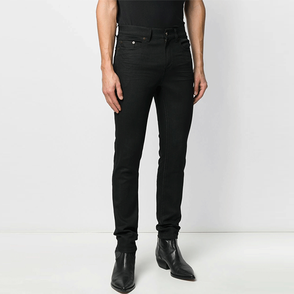 Мужские штаны SAINT LAURENT SAINT LAURENT SS22 (черный) — фото 2