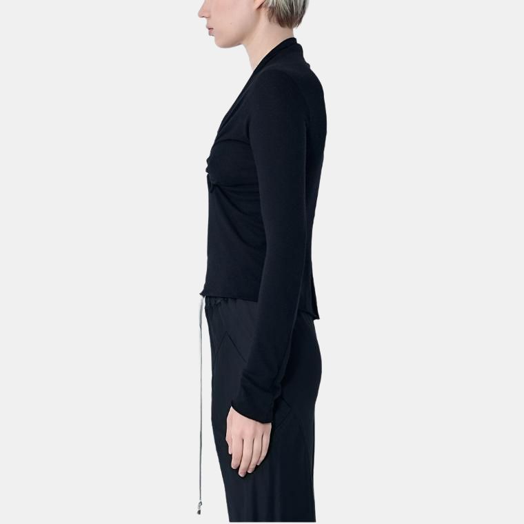 Женская футболка RICK OWENS/RO V T (черная) — фото 3