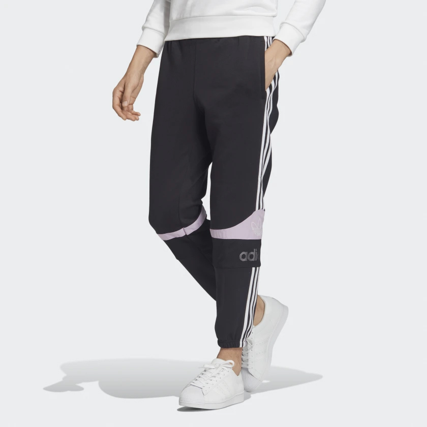 Мужские штаны adidas originals (черные) — фото 3