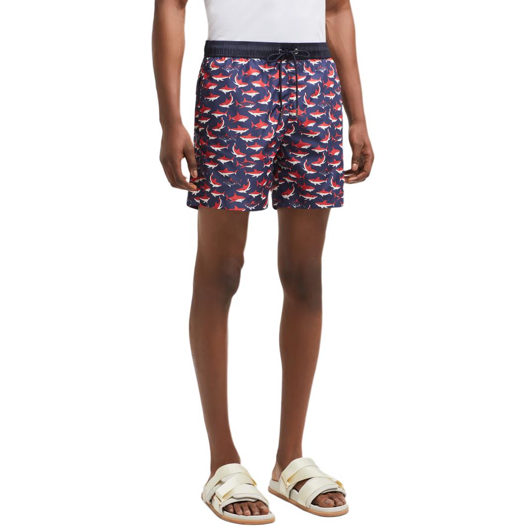 Moncler shark-print swim shorts