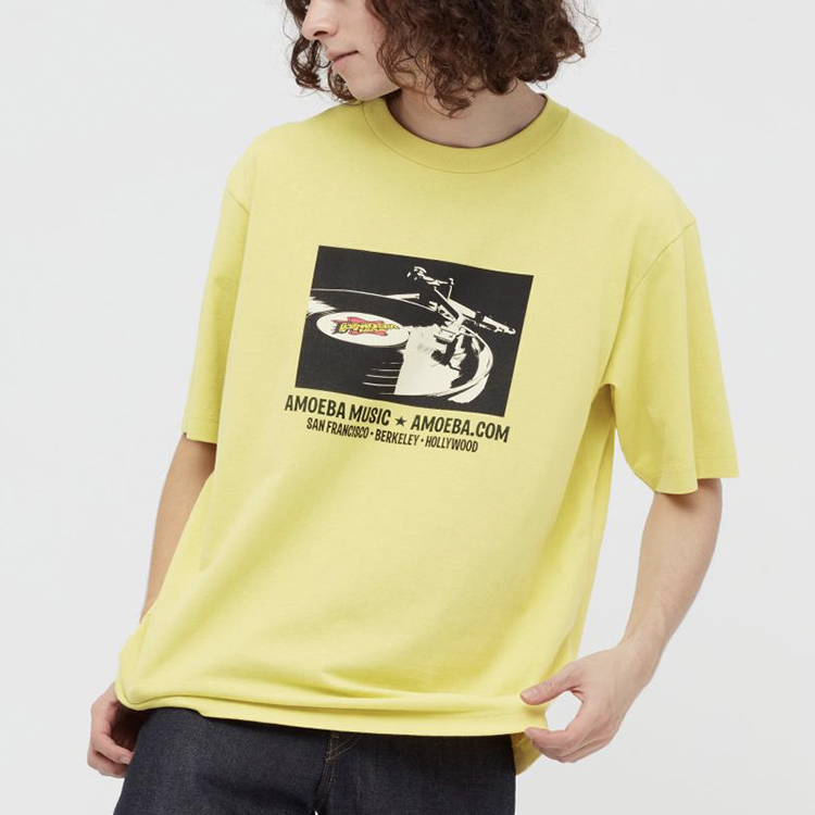 Футболка UNIQLO (желтая) — фото 2
