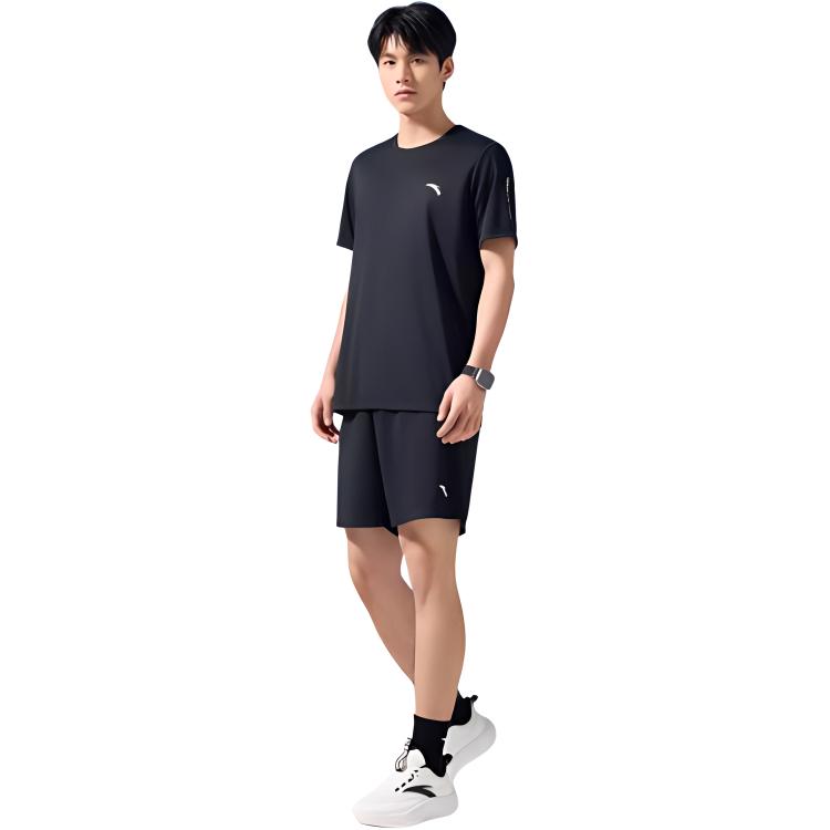 Anta Variety Training Collection Casual Sportswear Men’s Basic Black