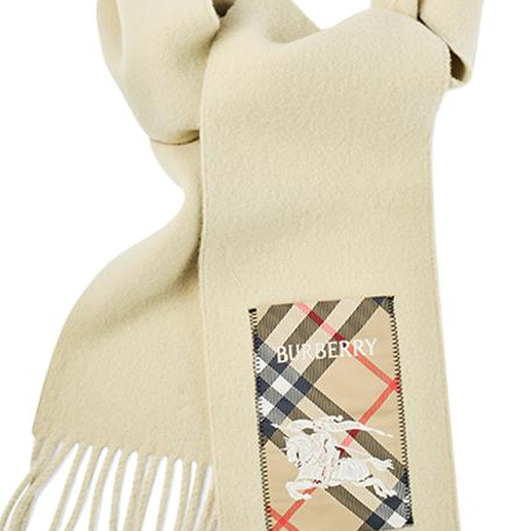 Шарф Burberry (бежевый) — фото 2