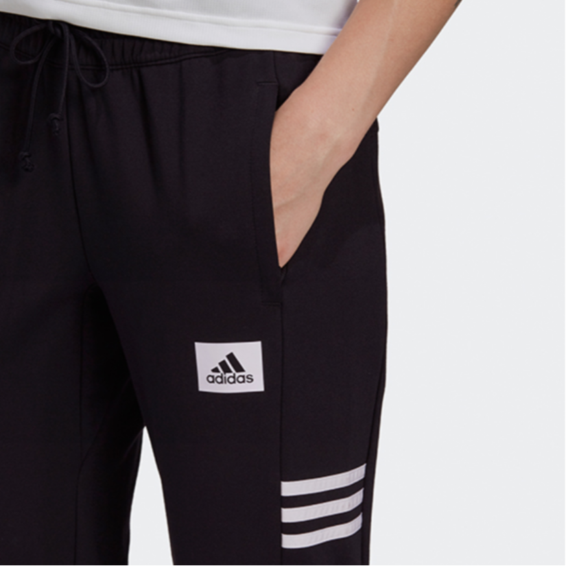 Женские штаны adidas W D2M MO PT (черные) — фото 6