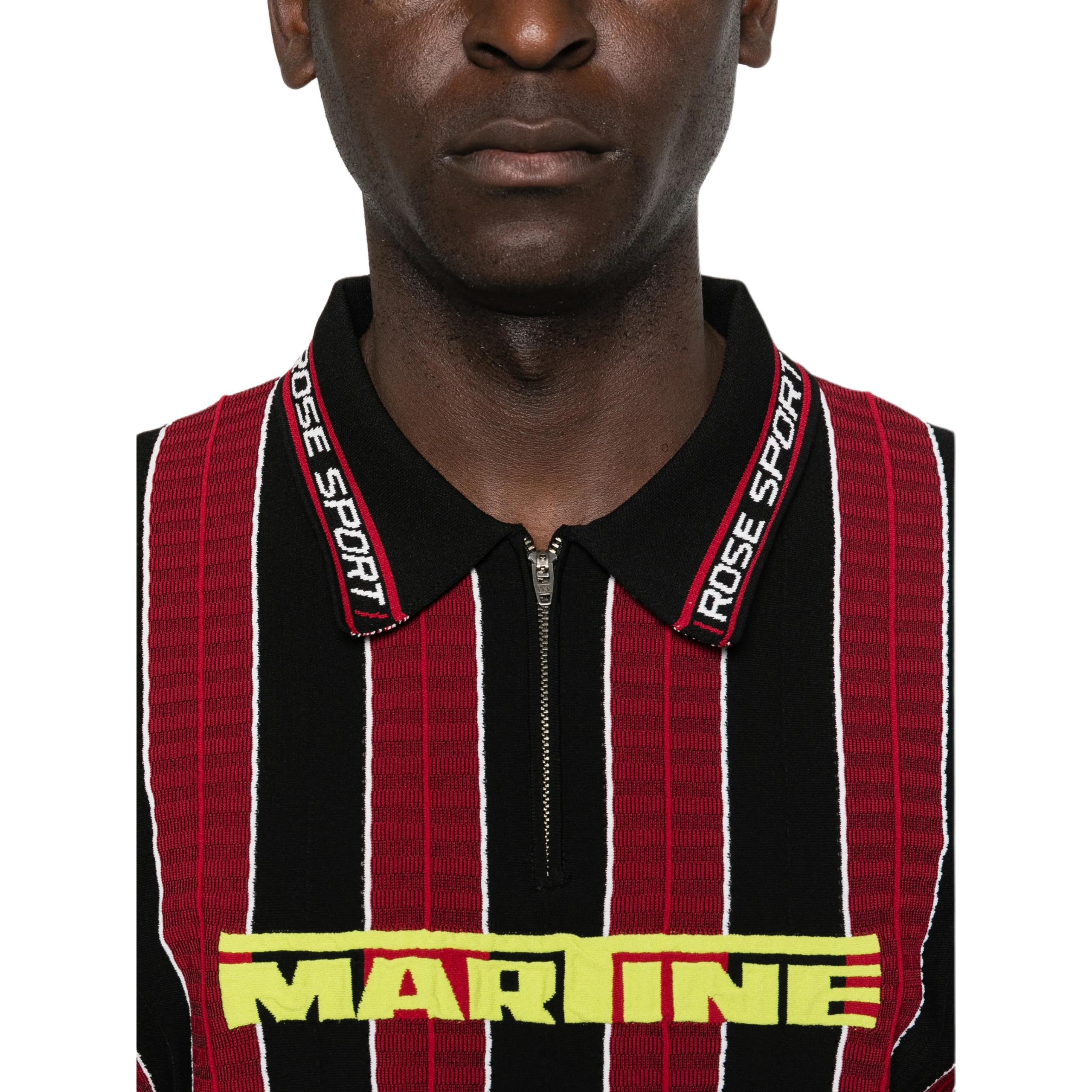 Унисекс футболка Martine rose SS26 logoPolo (зеленый) — фото 5