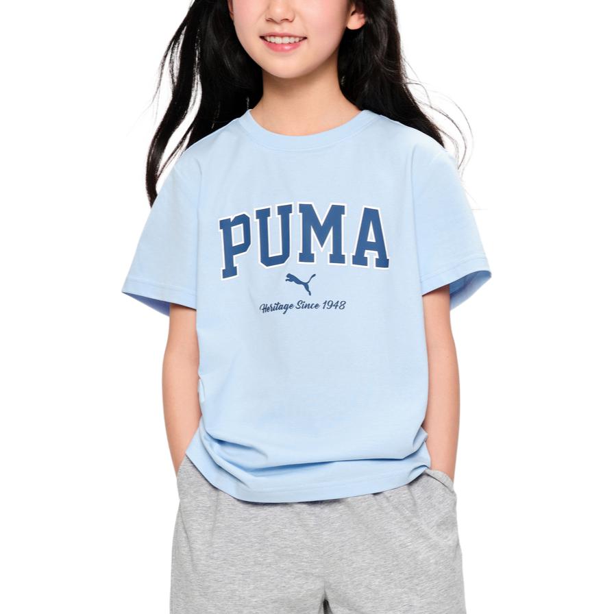 Футболка PUMA 1948 Sportstyle (синяя) — фото 2
