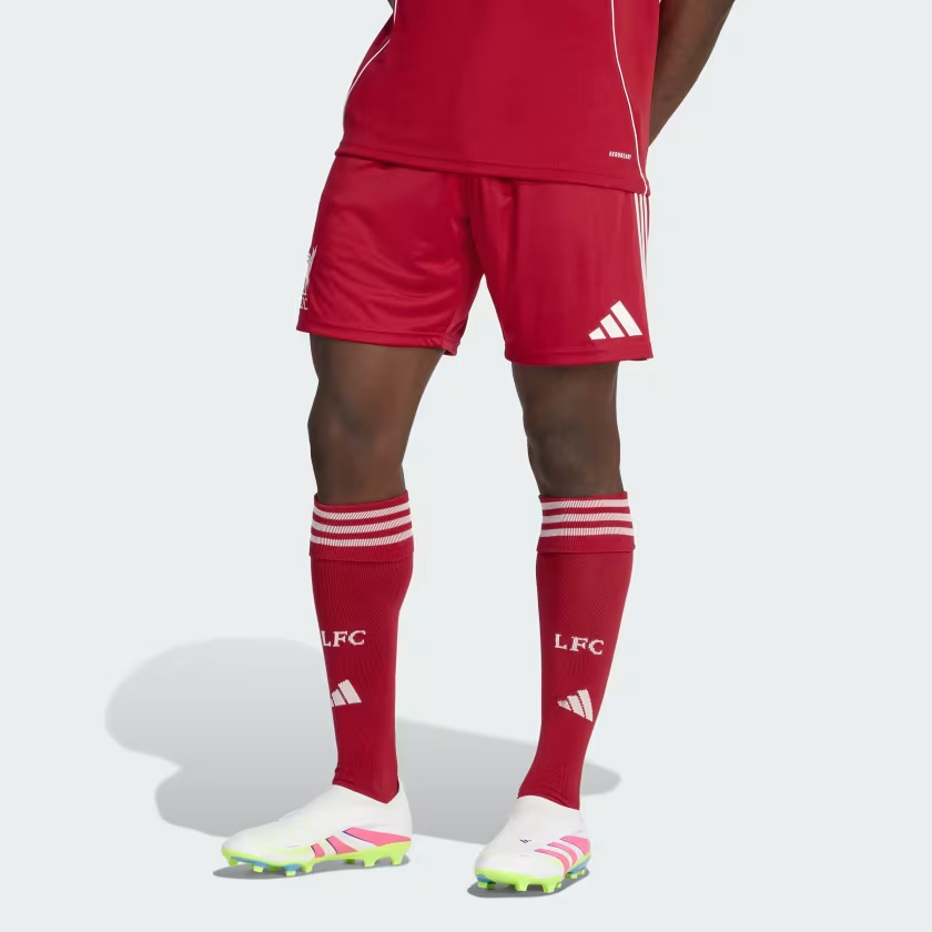 Adidas Free Shipping with adiClub Liverpool Fc 25/26 Home Shorts