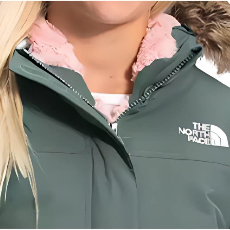 Женская куртка The North Face NF0A5GEG-V1T (зеленая) — фото 6