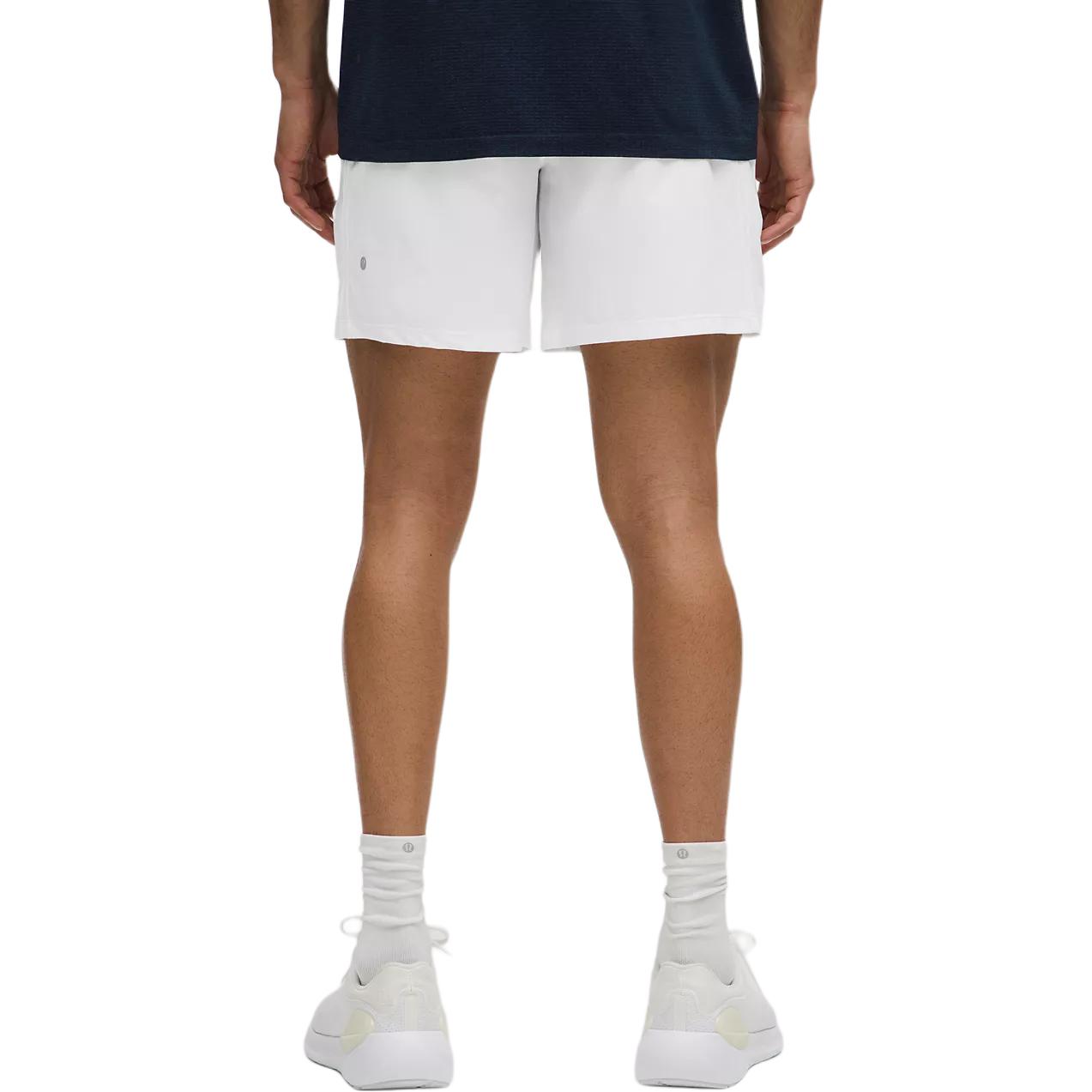 Lululemon Pace Breaker Sports Shorts 7′ Men’s White/WHT