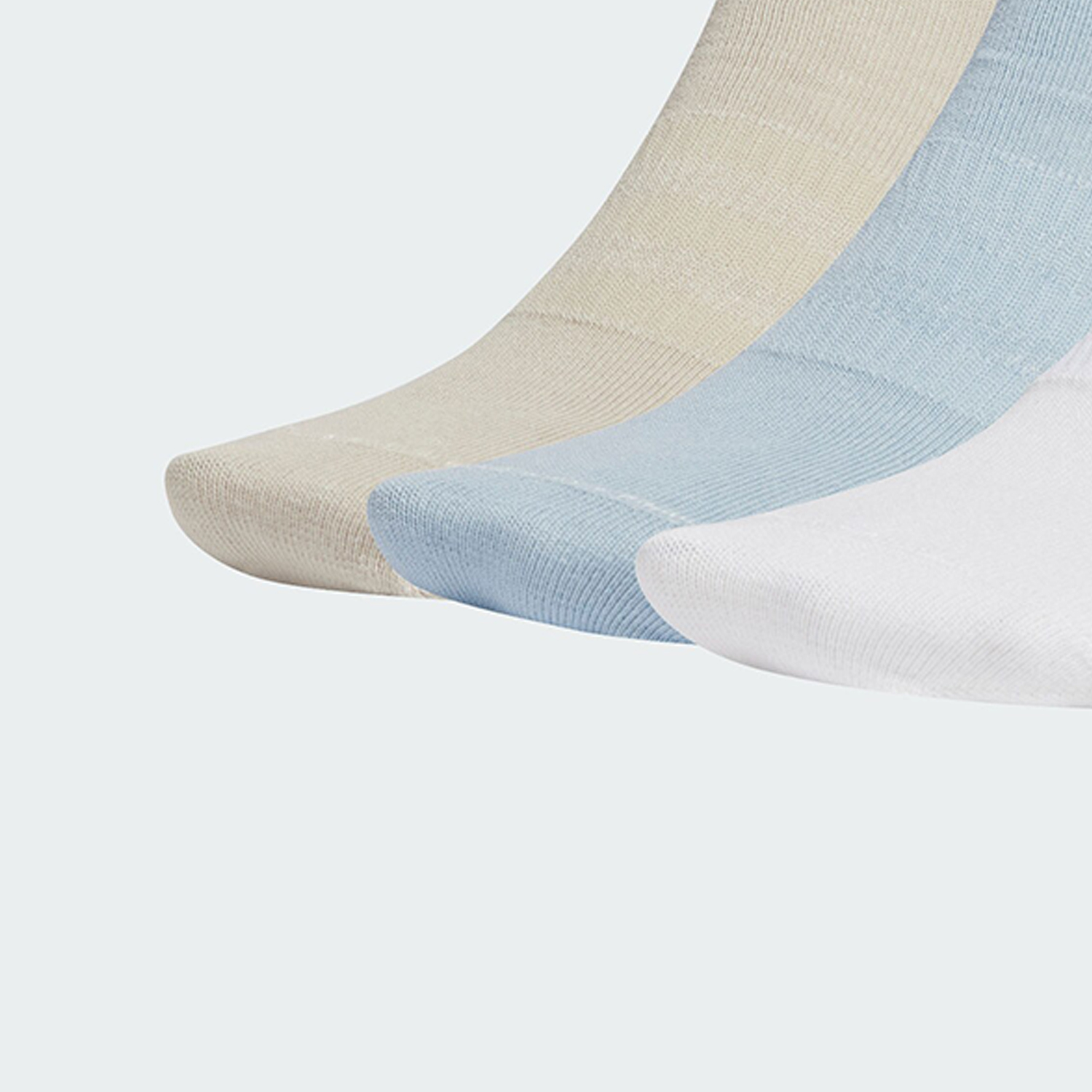 Adidas Ankle Socks Unisex 3 Pack White/Blue/Light Gray