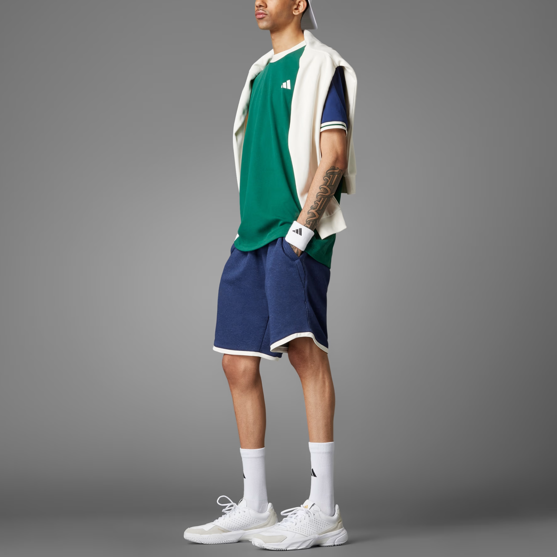 Adidas Free Shipping With AdiClub Adidas Heritage Tennis Shorts