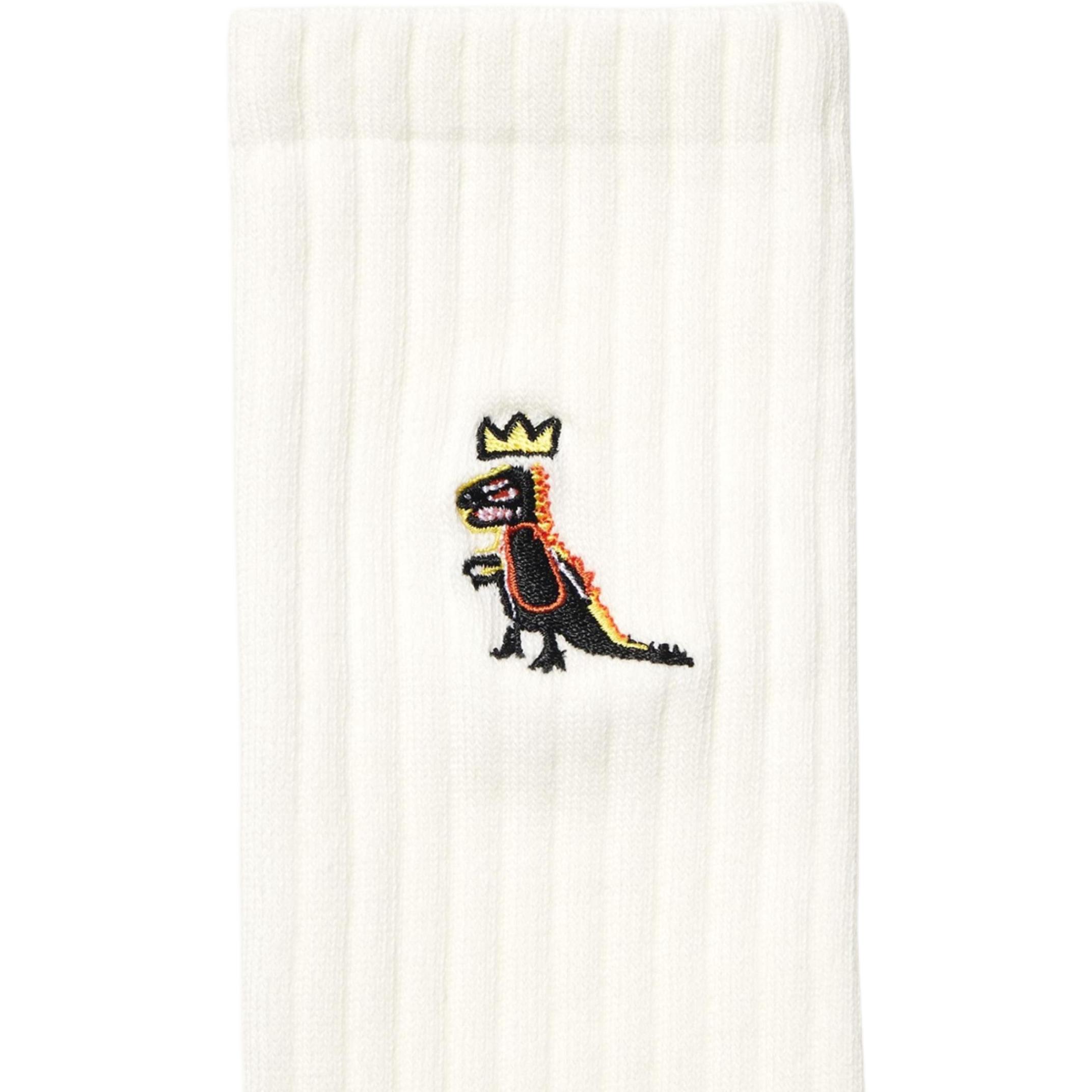 UNIQLO Basquiat Collaboration Crew Socks Men’s 1 Pack White