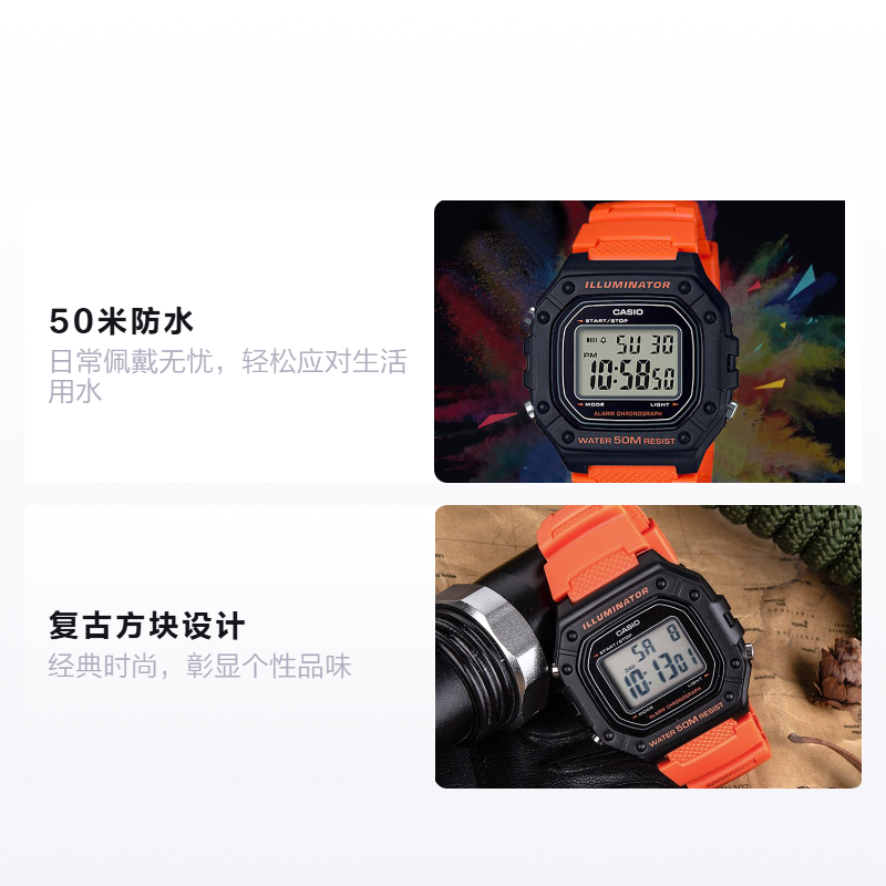 Мужские часы Casio YOUTH (черные) — фото 2