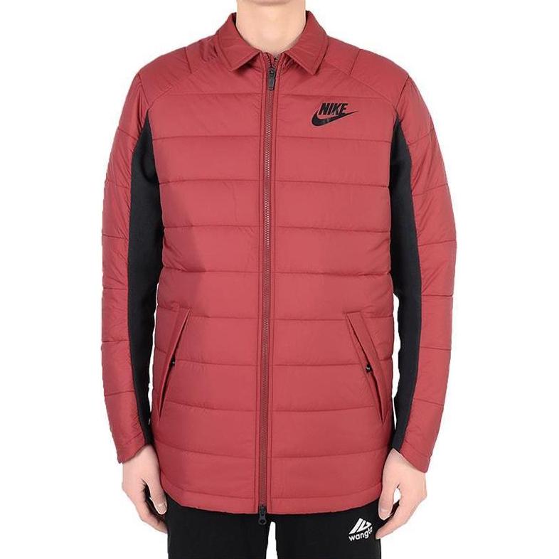 Мужская куртка Nike Sport Jacket (красная) — фото 2