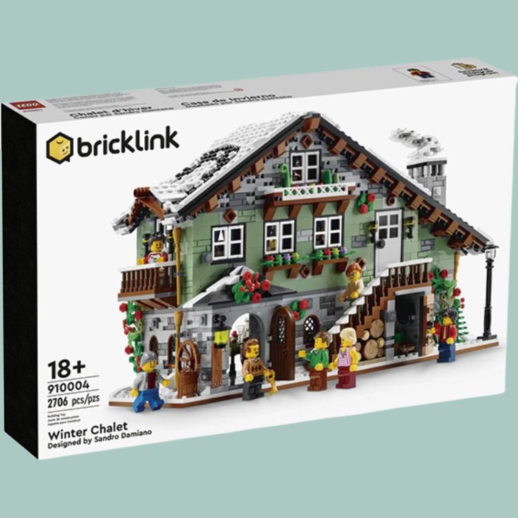 Набор LEGO Bricklink Winter Mountain Lodge (разноцветный) — фото 4