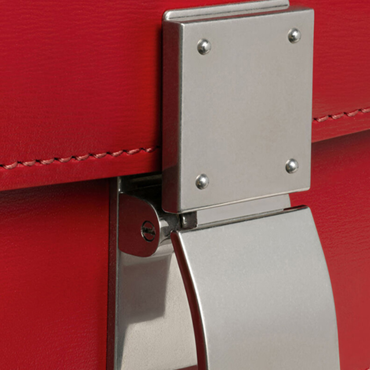 Женская сумка CELINE Classic Box (красная) — фото 4