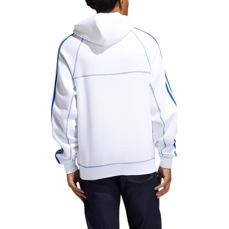 Мужское худи adidas originals Cntrst Stitch H (белый) — фото 3