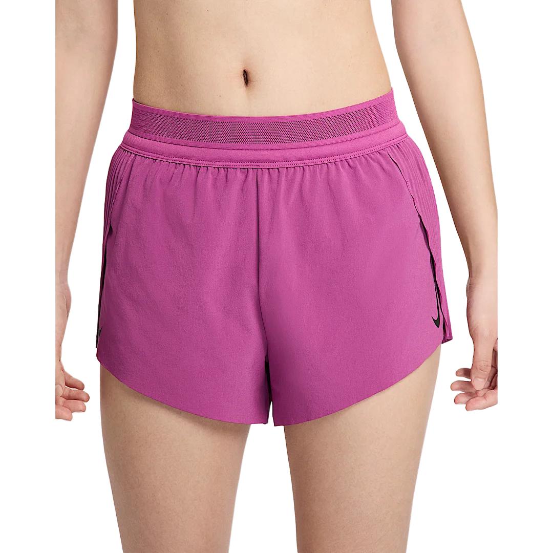 Nike AEROSWIFTDri FIT ADV Sports Shorts Women’s Hot Purple Red Black