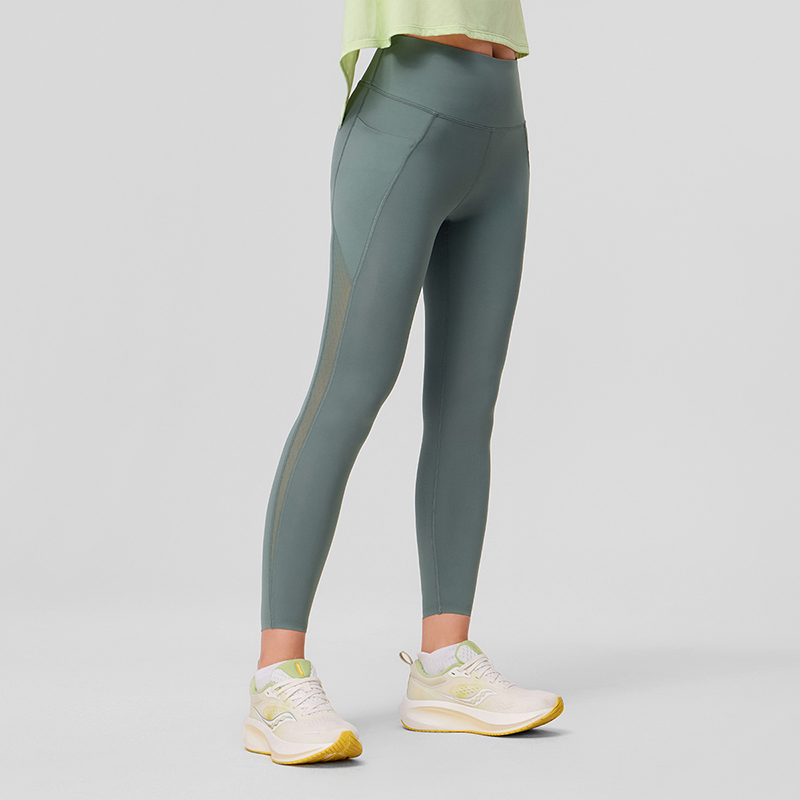 Saucony Sports Pants Women’s Grass Tail Green