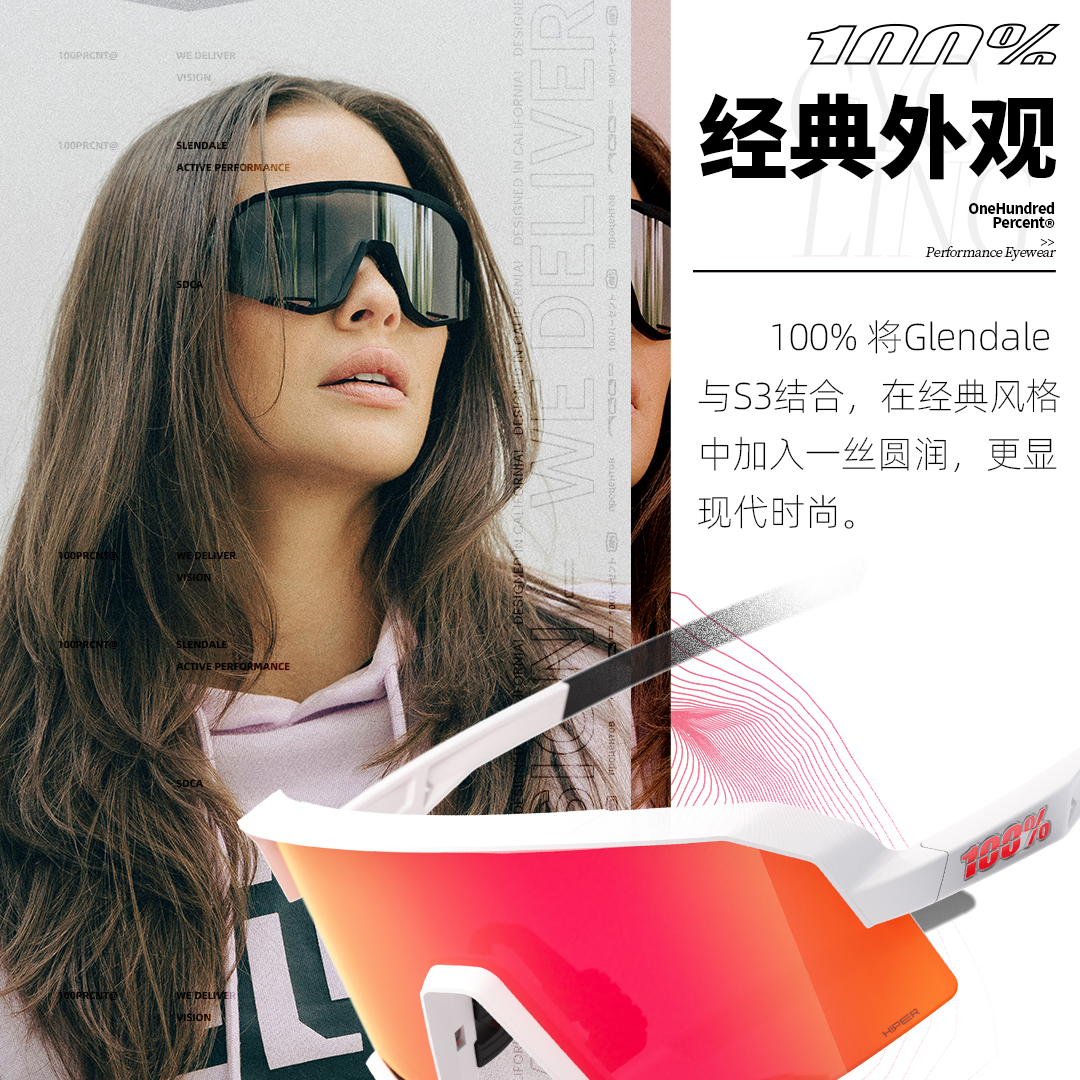 100PRCNT Everyday Cycling Unisex Cycling Glasses & Goggles