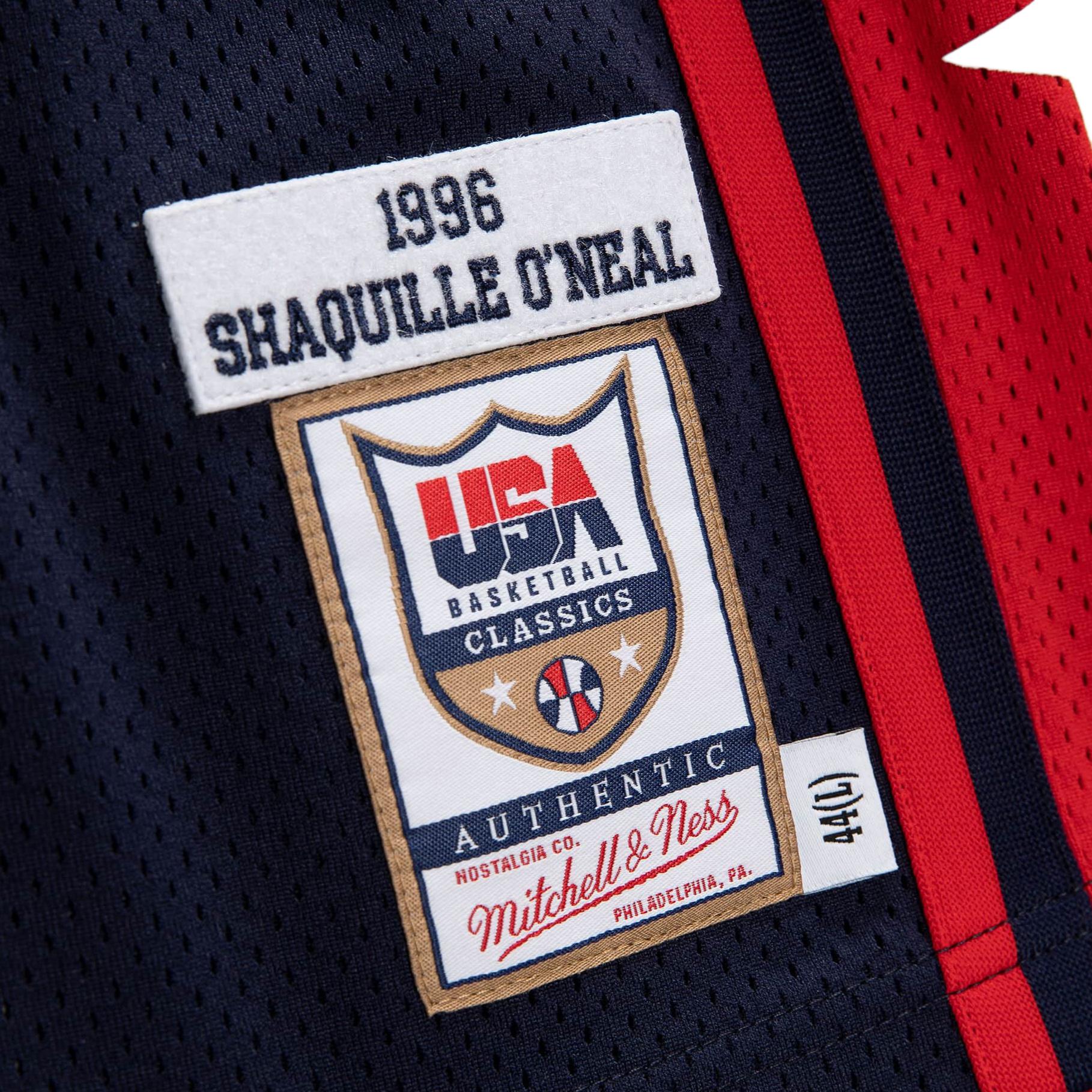 Mitchell Ness Authentic «USA 1996 Shaquille O’Neal» jersey