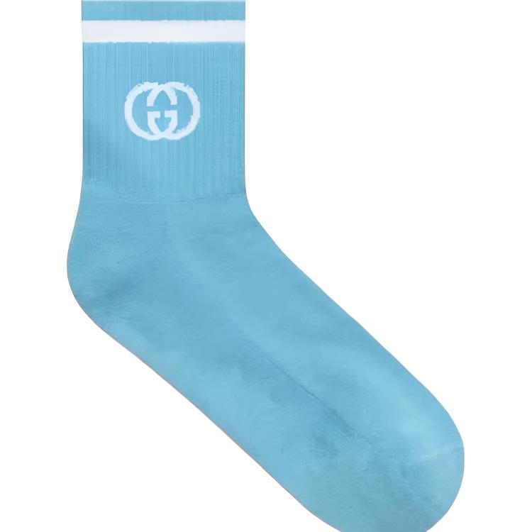 GUCCI x Adidas Originals Crew Socks Unisex 1 Pack Blue