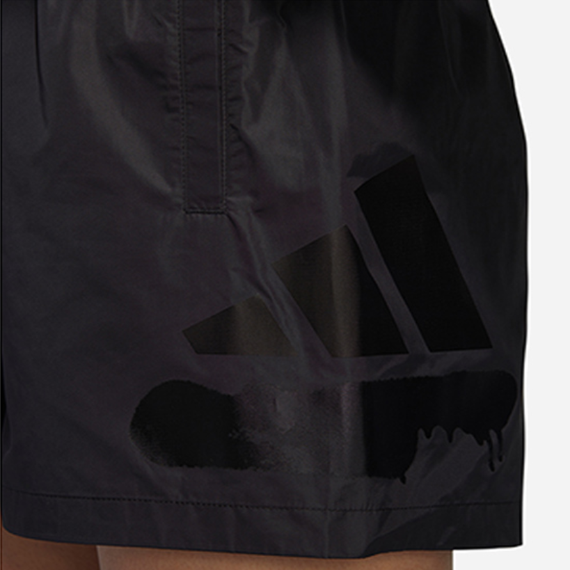 Женские шорты adidas Sub Logo Shorts (черные) — фото 6