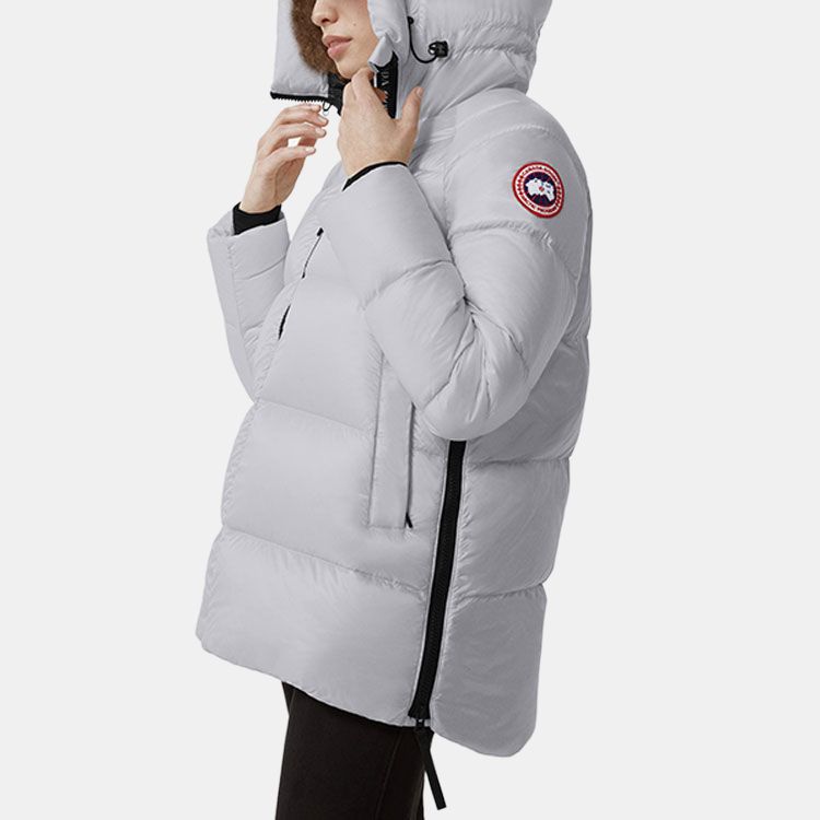 Женская куртка Canada Goose Cypress FW21 (серебристый) — фото 4