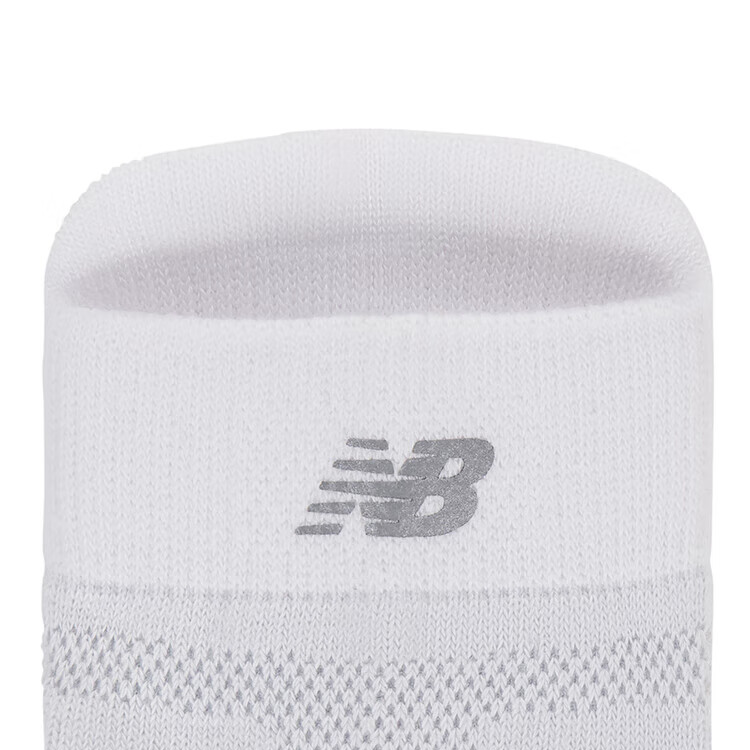 New Balance Ankle Socks Unisex 1 Pack White