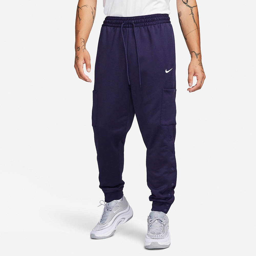 Nike Therma FIT Basketball Cargo Basketball Shorts Men’s Purple White