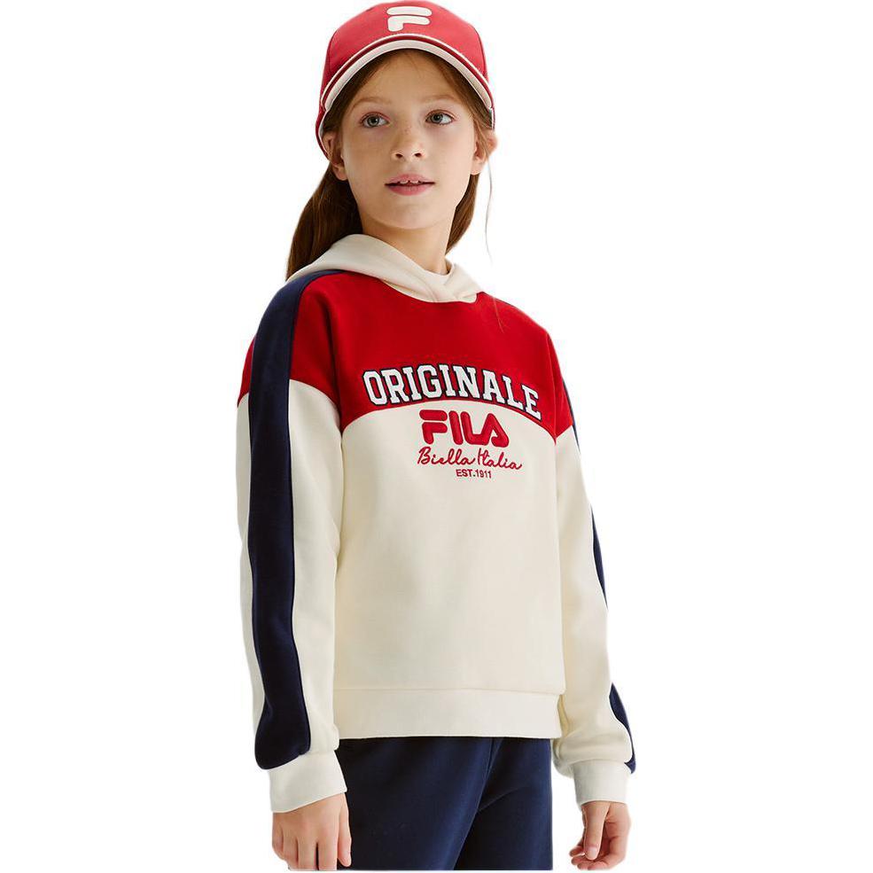 Худи Fila KIDS ORIGINALE (белый) — фото 3