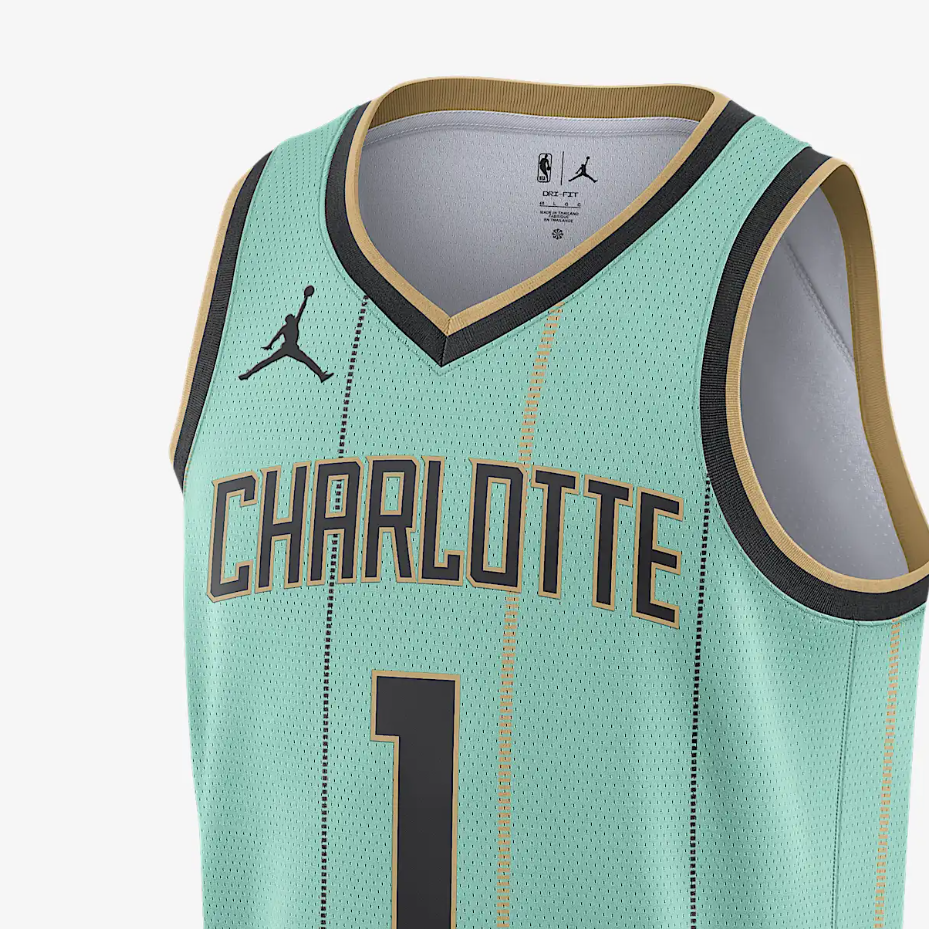 Jordan LaMelo Ball Charlotte Hornets 2024/25 City Edition Men’s Jordan Dri FIT Nba Swingman Jersey