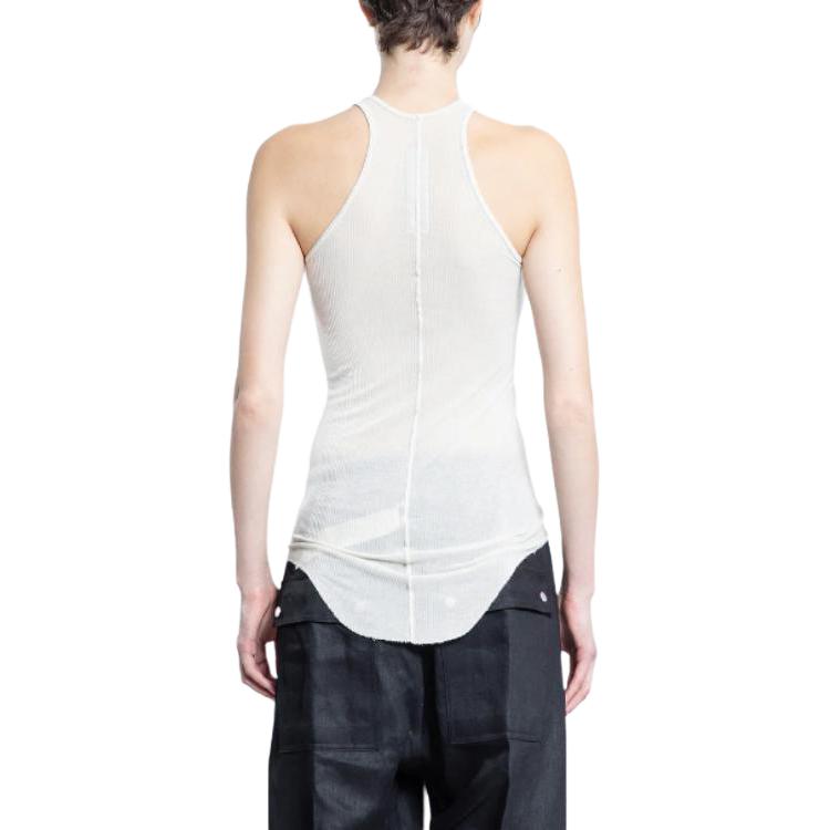 Женская футболка RICK OWENS/RO (белая) — фото 3