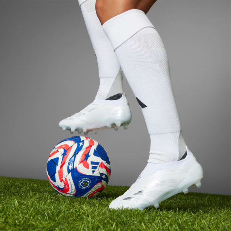 Adidas Size 5 Ball Soccer Ball Pu Seamless Thermal bonding Unisex White/Blue/Red