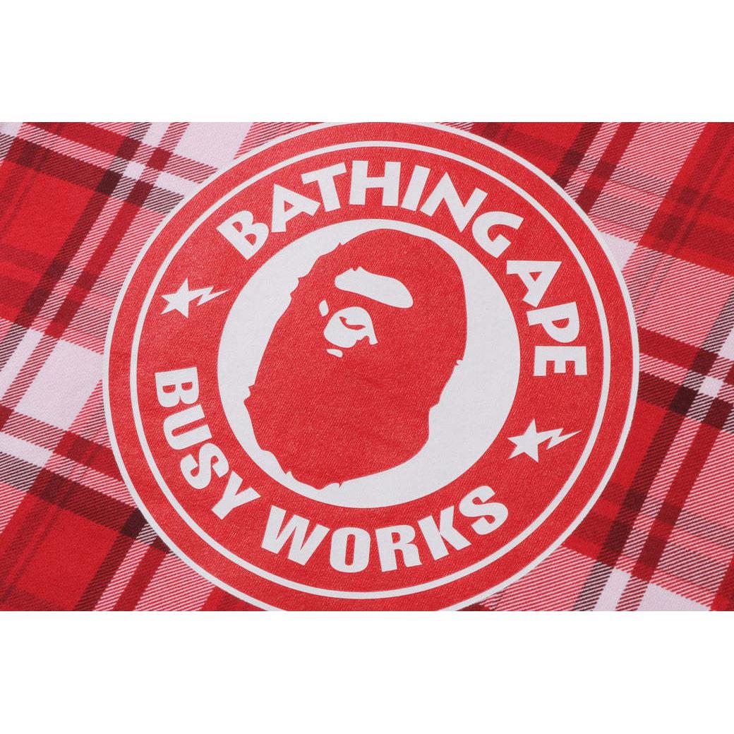 Мужское худи A BATHING APE A BATHING APE (розовая) — фото 3