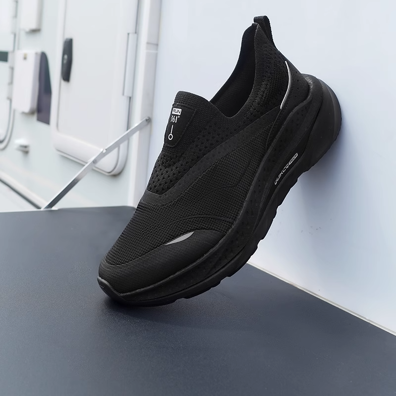 361° Fiery 3 Fabric Cushioning Slip Resistant Low top Casual Running Shoes Unisex Black