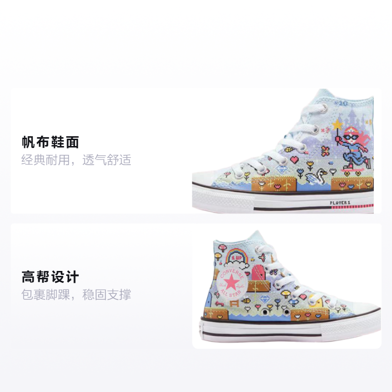 Детские кеды Converse Chuck Taylor All Star (синие) — фото 2