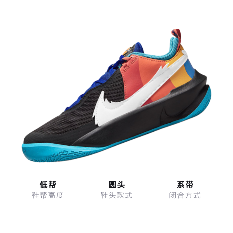 Кроссовки Nike × Space Jam Team Hustle D 10 SE GS (разноцветный) — фото 3