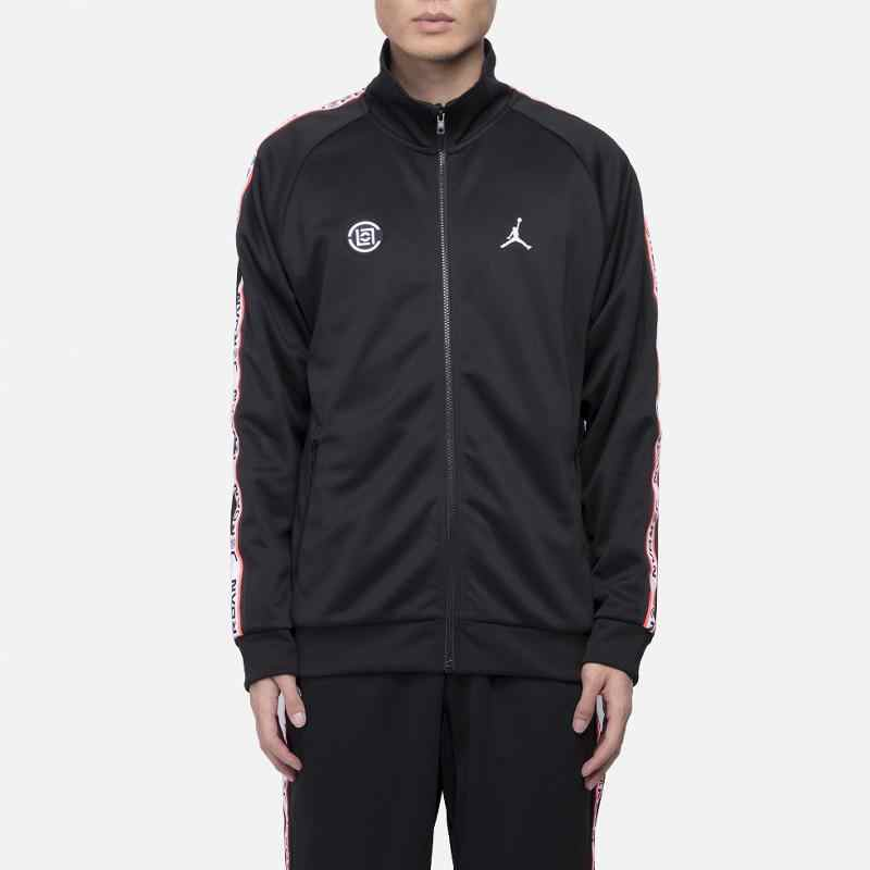Мужские шорты Jordan x CLOT Mesh Shorts (черные) — фото 3