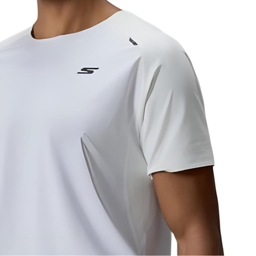 Skechers T Shirt Men’s Bright White