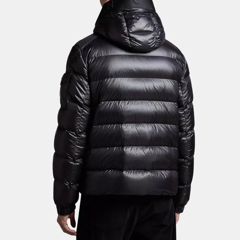 Мужская куртка Moncler Pavin (черная) — фото 5