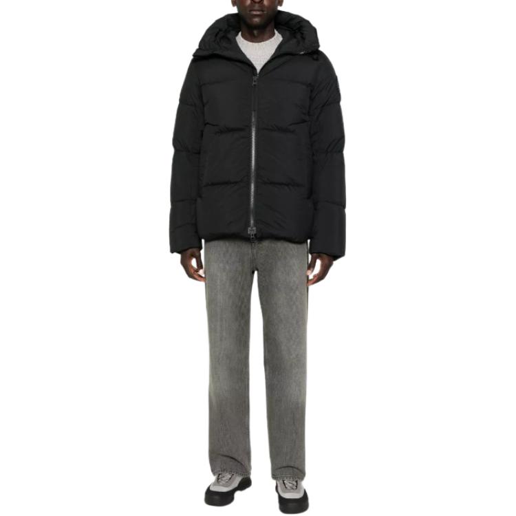 Куртка Canada Goose Crofton (черная) — Черный — фото 3