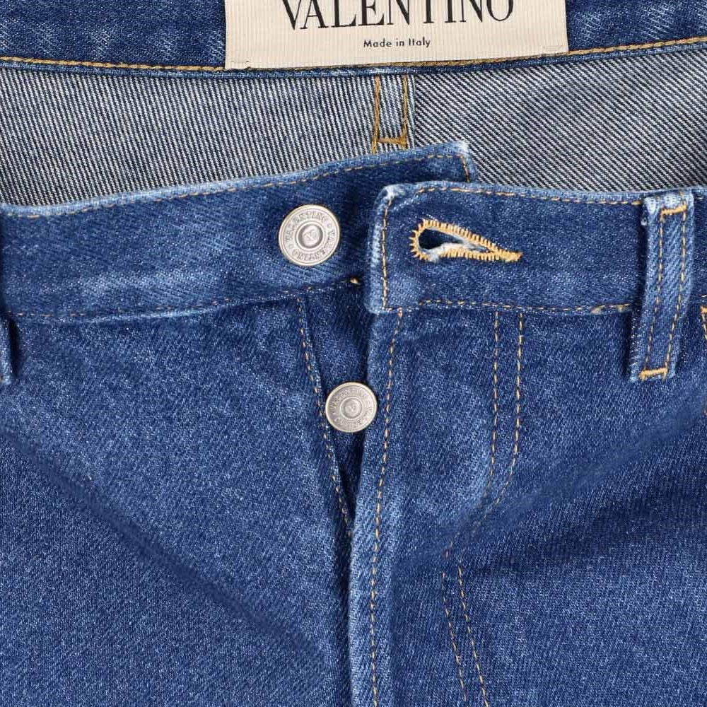 Мужские джинсы Valentino FW26 (синий) — фото 7