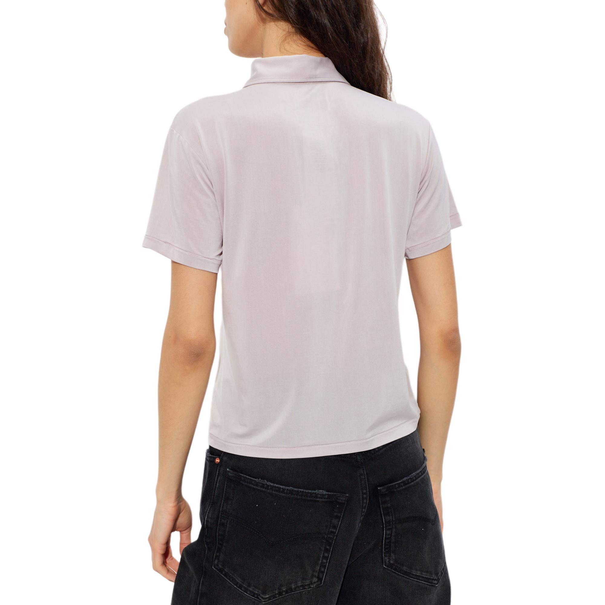 Женская футболка Maison Margiela Polo (однотонная) — фото 4