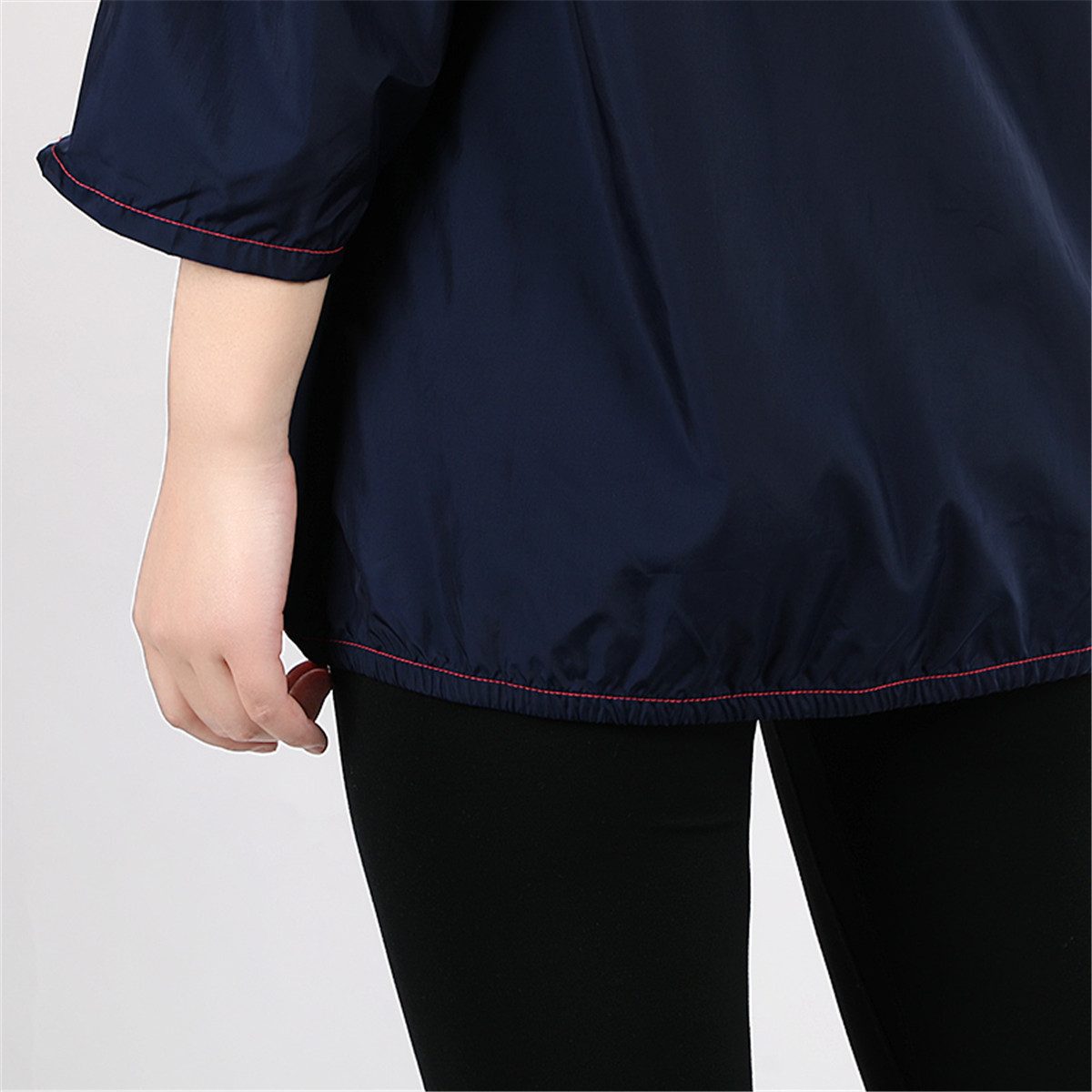 Женская куртка PUMA Sports Hooded (розово-голубая) — фото 7