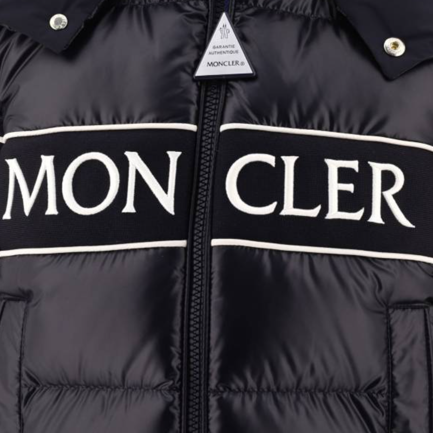 Куртка Moncler (синяя) — фото 5