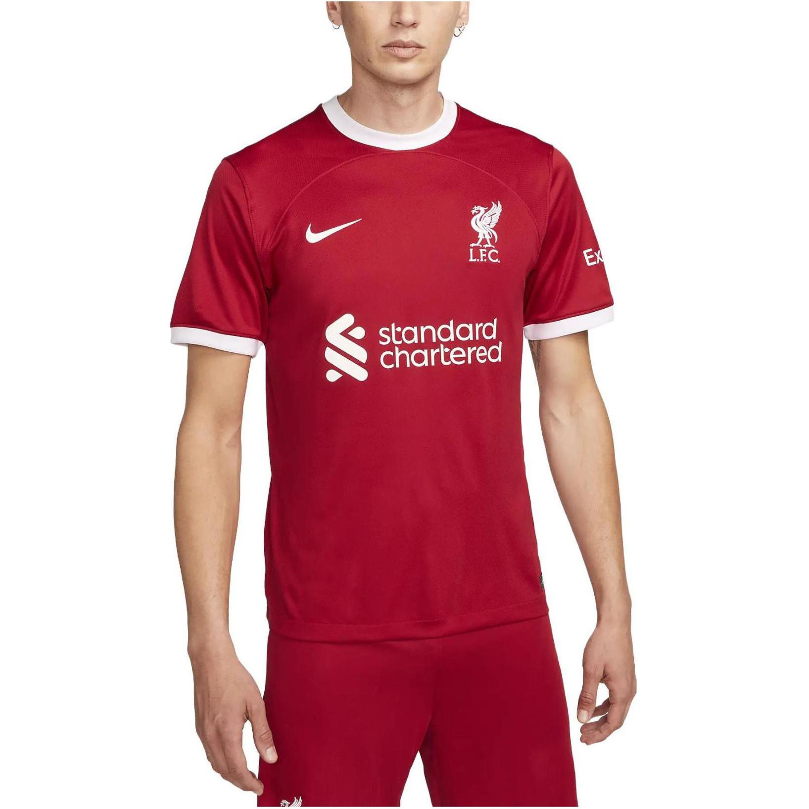 Nike Liverpool 2023/24 Season Sports Apparel Soccer Jersey Men’s