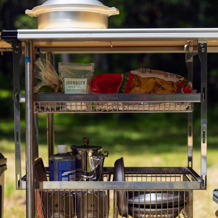 Snow Peak Camping Folding Storage Racks