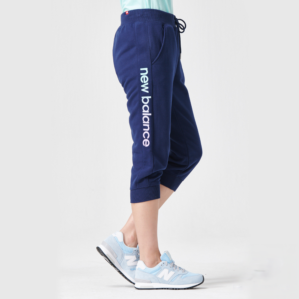 Женские штаны New Balance (синие) — фото 7