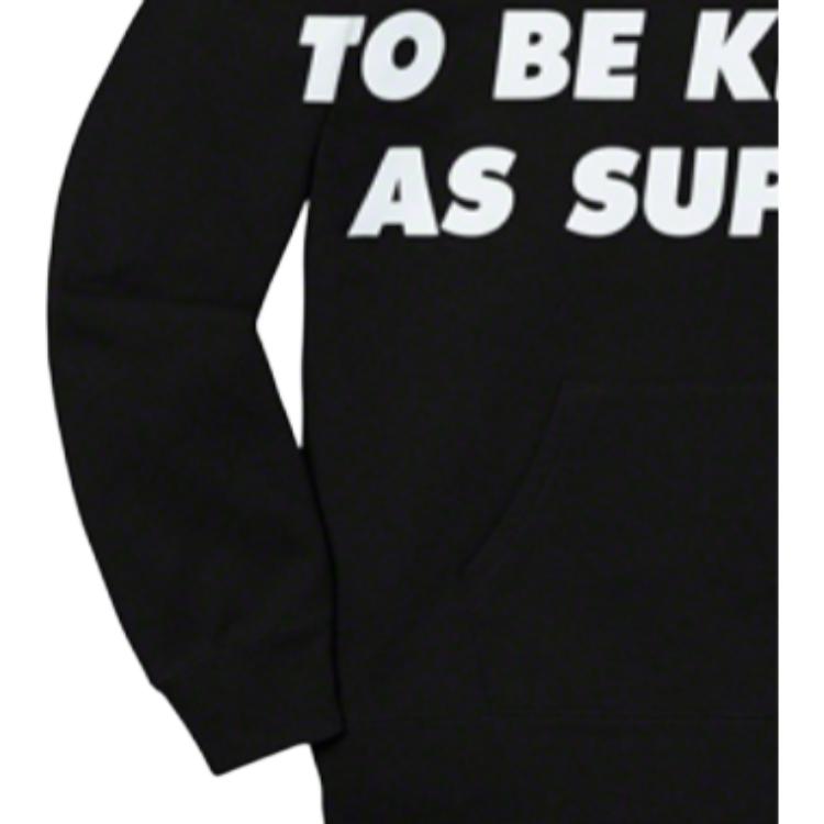 Худи Supreme SS20 Week 1 Known As Hooded Sweatshirt (черное) — фото 3